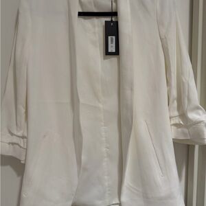 Aritzia Babaton Cream Jacket